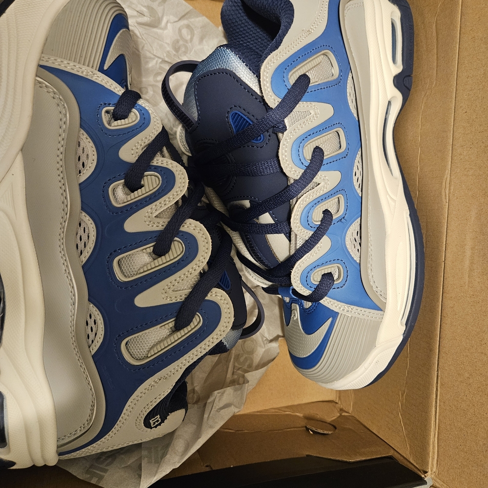 Osiris Kids Blue and Gray Sneakers